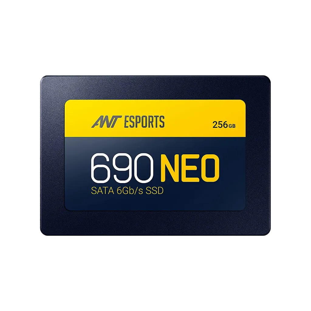 ANT ESPORTS 690 NEO 256 GB Black SATA III Internal Solid State Drive (SSD) (AE256GBNSA25)